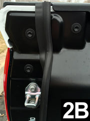 ESI Tailgate Seal fits Toyota Tacoma with compatible tailgate gap