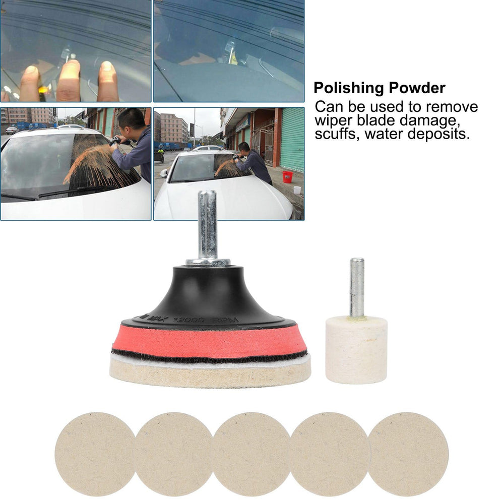 Espusta wool wheel 25mm for precise polishing results.