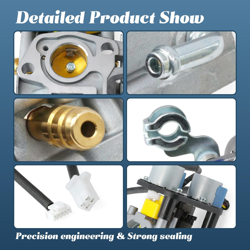 Esttlamer Huayi fuel line connection shows reliable fuel delivery during operation.