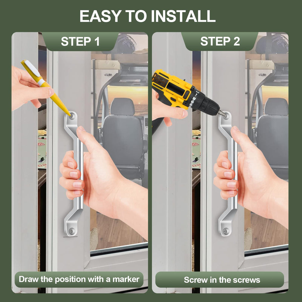 ESUDNT boat or cargo vehicle handle provides reliable grip during daily tasks
