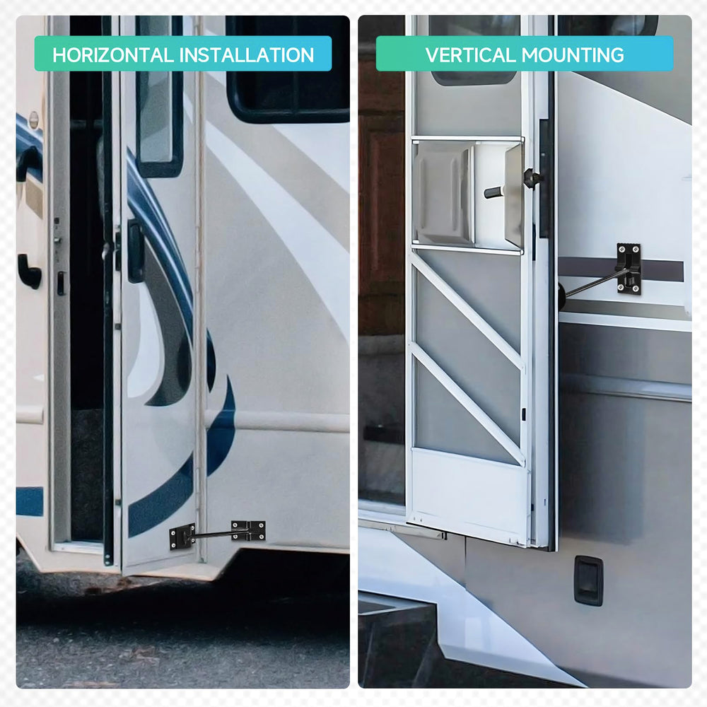 ESUDNT corrosion resistant door holder withstands rain snow mud for outdoor use