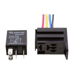 ESUPPORT pack-of-5 relays shown for bulk automotive projects.