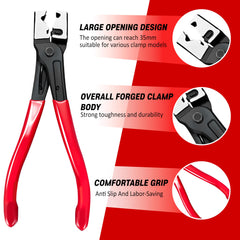 ETCYAOXIN automotive pliers designed for narrow spaces around sensors.