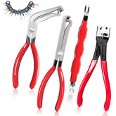 ETCYAOXIN electrical disconnect pliers with 60-degree tip for tight automotive connectors.
