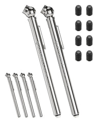 ETENWOLF pencil tire gauge reads 10-50 psi readings for precise inflation.