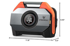 ETENWOLF Vortex S6 portable design supports on-the-road inflations.