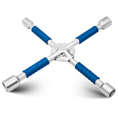 ETERNA four-way lug wrench with 14-inch length for quick wheel changes