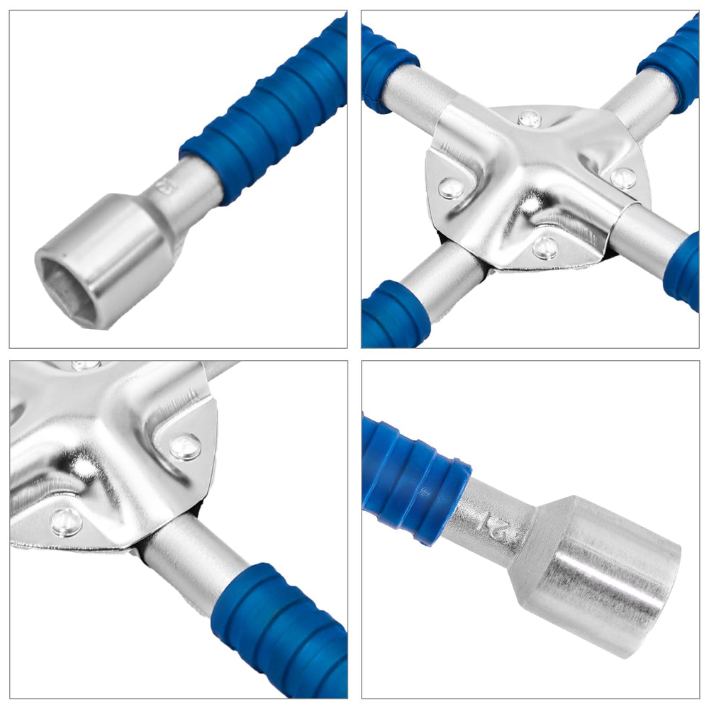 ETERNA chrome-plated carbon steel construction promises durability
