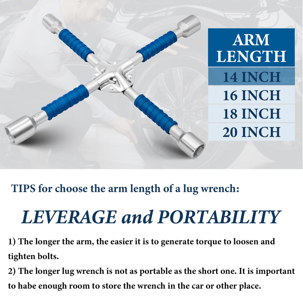 ETERNA non-slip handle provides secure grip in wet or cold conditions