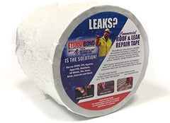 EternaBond RoofSeal White tape application demonstrates quick, watertight roof seam repair.