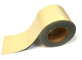 EternaBond TAN RV roof sealant tape applied on a rubber roof for leak repair