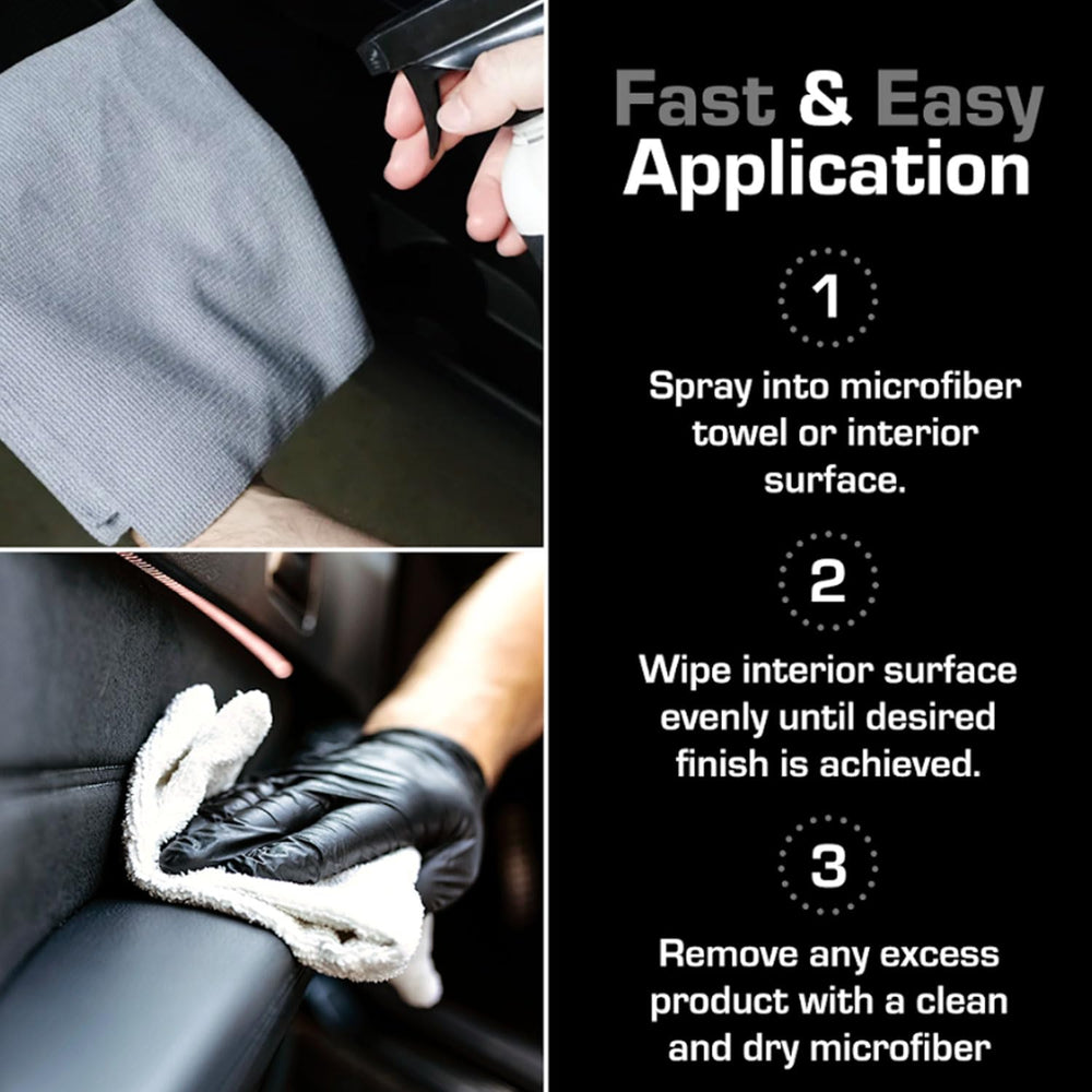 Ethos Interior Detailer helps maintain like-new feel after use
