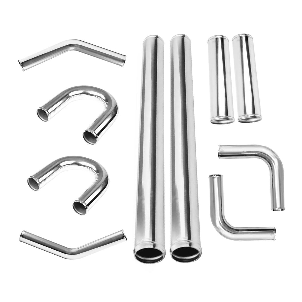 ETL INDUSTRIES 10pcs 4in intercooler piping kit for universal DIY projects.