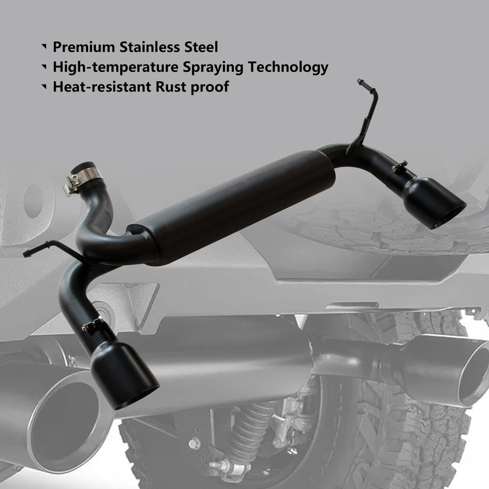 ETL Industries exhaust muffler system 2.5 inch inlet for high-flow performance.