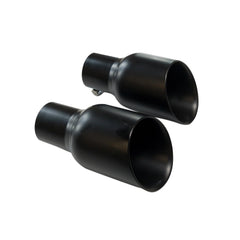 ETL Industries exhaust muffler system 4 inch dual-wall outlet boosts aggressive look.