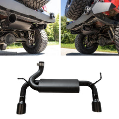 ETL Industries exhaust muffler system compatible with Jeep Wrangler JK lineup.