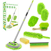 ETOUPA 62-inch car wash brush extends reach for high areas with a sturdy pole.