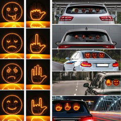 Eubeneortho finger car light-bright-day-night: high-visibility LEDs for day and night.