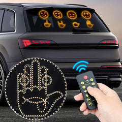 Eubeneortho finger car light-gesture-mischievous: playful vibe for rides.