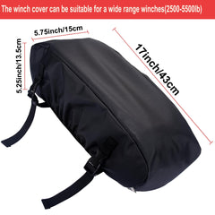 Eudora UV‑resistant winch cover shielding from sun exposure
