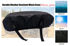 Eudora weatherproof winch cover safeguarding equipment outdoors
