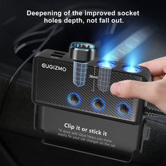 Eugizmo 12-24V vehicle compatibility image fits SUVs trucks and more.