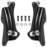 Eumti 4-point docking hardware kit close-up for quick-release sissy bar on Harley Touring