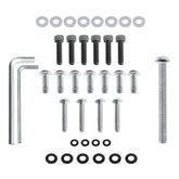 Eumti batwing fairing screws kit in stainless steel for Harley touring