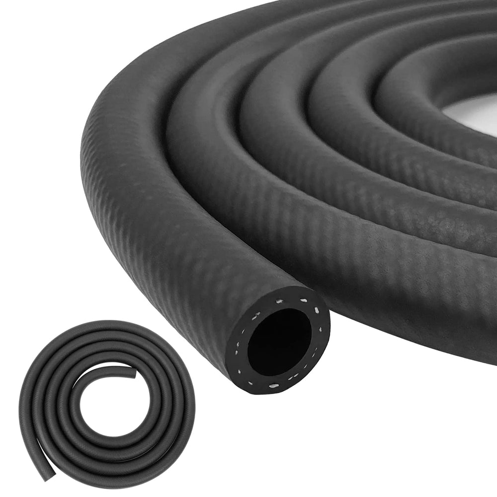 Eunice 5/8-inch ID fuel line hose in box, ready for installation.