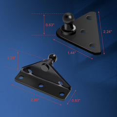 Euplokeer gas strut mounting kit ready for cabinet and lid projects