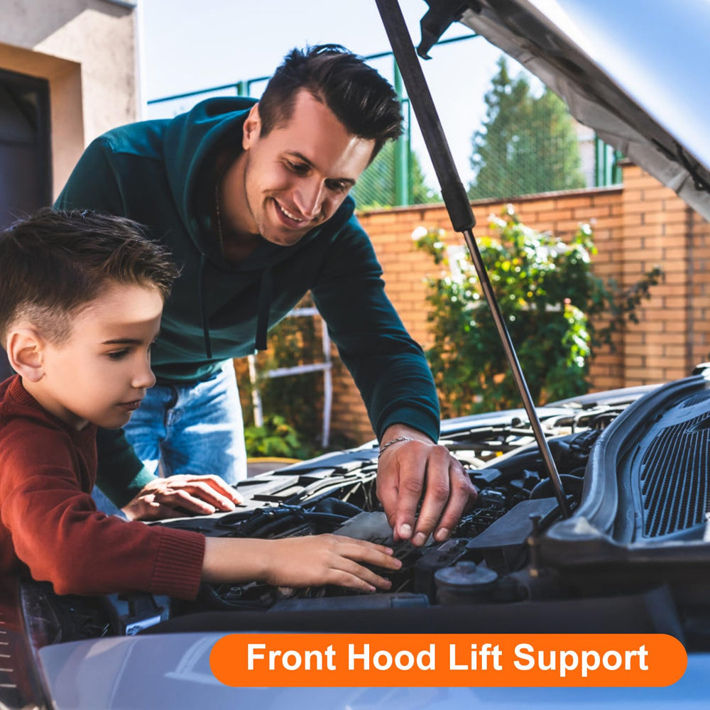 Euplokeer two pack hood struts offer reliable dual support.