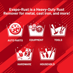 Evapo-Rust ER012 tools-cleaned-after shows rust-free results after treatment.