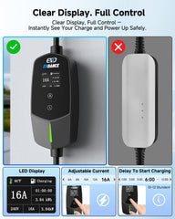 EVDANCE delay timer feature for off-peak charging