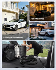 EVDANCE portable bag makes transporting the charger convenient