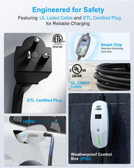 EVDANCE IP66-rated housing highlighting outdoor durability