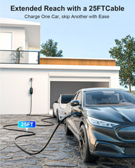 EVDANCE charger LED displays charging status and errors clearly