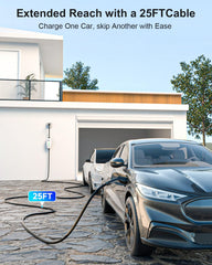 EVDANCE Level 1&2 EV Charger in included portable bag for on-the-go use