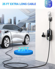 EVDANCE portable EV charger case and mount keep components organized on the go