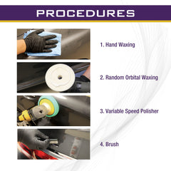 Evercoat Auto Magic Clay Magic on enamel surfaces reduces buildup and overspray.