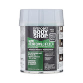 Evercoat Body Shop Metal Reinforced Filler applied for rust repair on aluminum