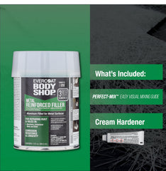 Filler's waterproof formula protecting repairs from moisture