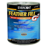 Evercoat Feather Fill G2 primer surfacer on a car panel showing solid foundation