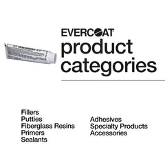 Evercoat Keg Blue Cream hardener used on fiberglass for even finishes.