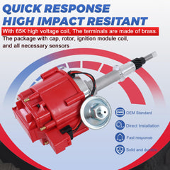 EVERESTWAY HEI rotor for consistent timing across cylinders.