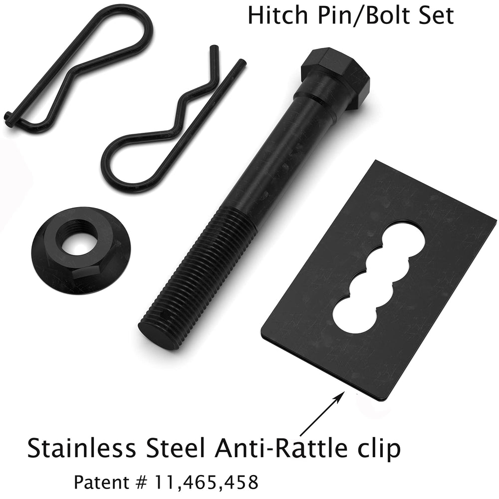 eVerHITCH 2in receiver cover with durable steel construction.