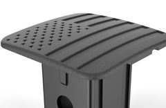 EverHITCH easy-install hitch cover pushes in place for quick protection.