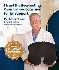 Everlasting Comfort road-trip cushion is ideal for long journeys