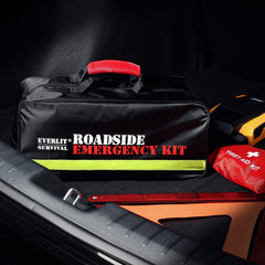 Everlit roadside safety bag with essential tools.