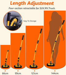EVERRUSH 90-degree rotating head for access to tight corners