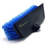 EverSPROUT 11-inch scrub brush with rubber bumper protects surfaces during cleaning.